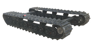 DYGC-03 rubber crawler chassis experiment platform