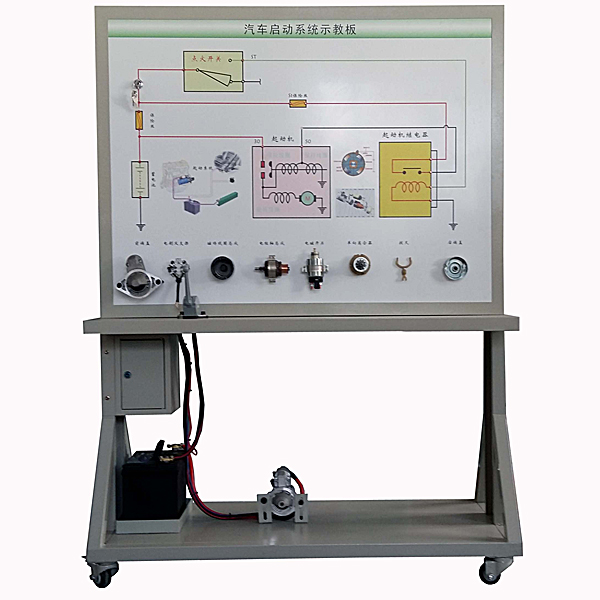 Dynj-10 tractor starting system demonstration experimental device