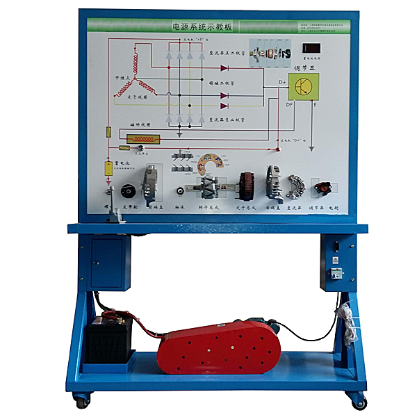 Dynj-12 tractor charging system demonstration experimental device