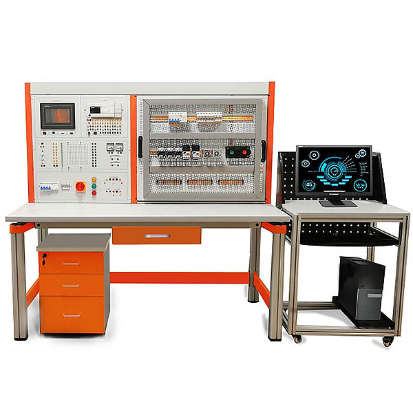 Plataforma de experimentos eléctricos y PLC DYDGC-01A