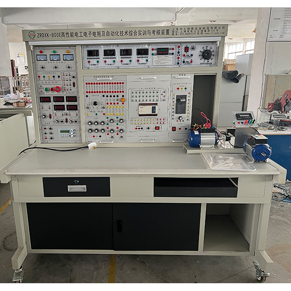 Plataforma integral de capacitación y evaluación de tecnología eléctrica, electrónica, de arrastre eléctrico y de automatización de alto rendimiento DYDXK-800E