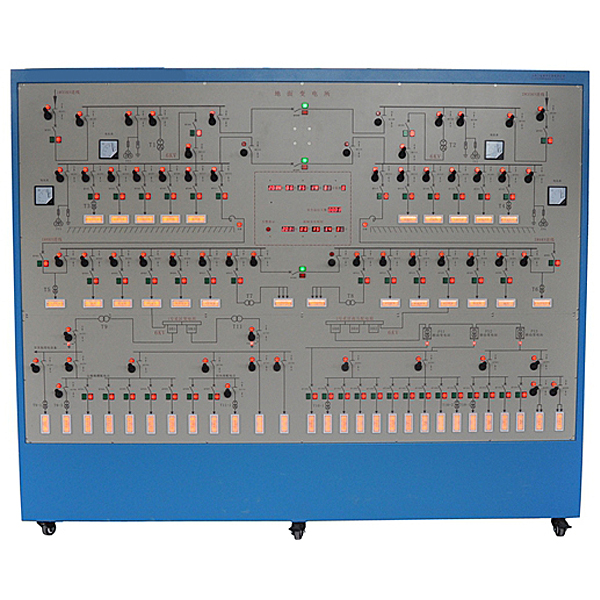 Plataforma experimental de operación de simulación de sistema de suministro de energía de mina DYMK-PD