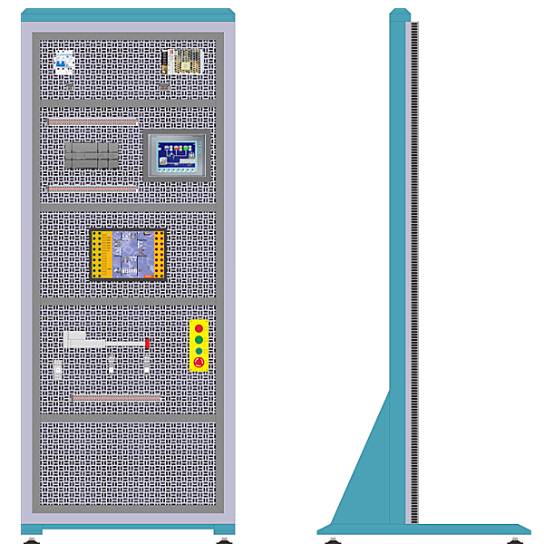 Plataforma experimental de control de redes industriales DYGYW-01