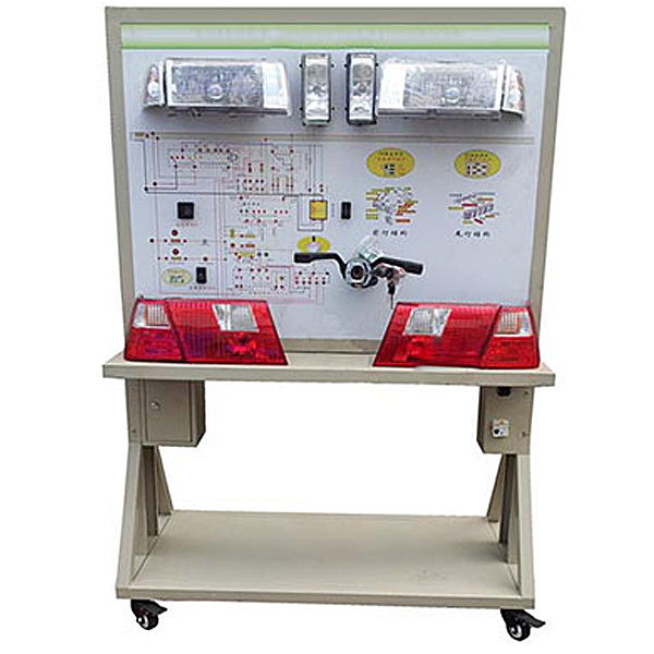 Plataforma experimental de sistema de iluminación controlado electrónicamente para vehículos de nueva energía DYXNYDQ-03