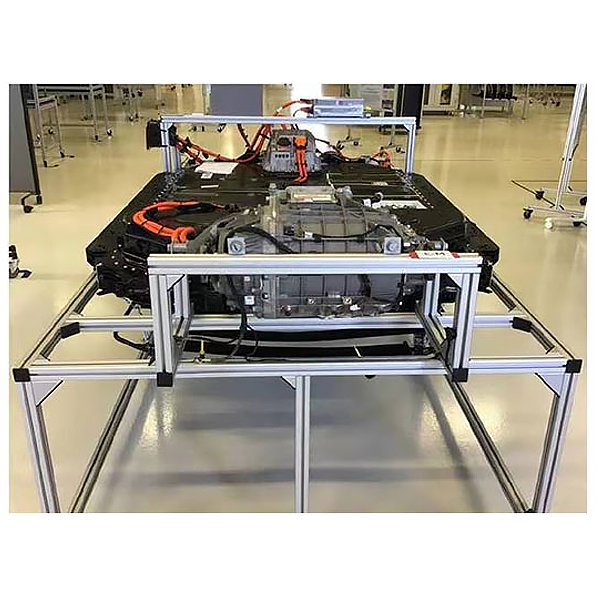 Plataforma experimental de inspección y desmontaje de baterías de vehículos eléctricos DYXNYDC-01