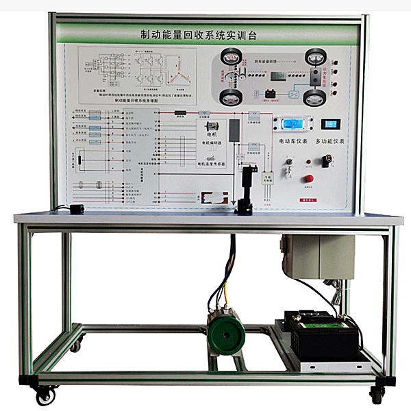 Dispositivo experimental de enseñanza del sistema de retroalimentación de energía de frenado de vehículos eléctricos DYXNYC-04