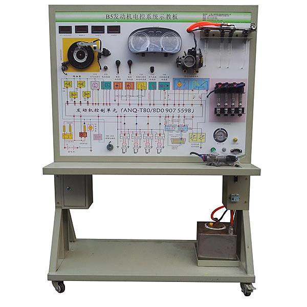 Plataforma de experimentos de enseñanza del sistema de control electrónico del motor de gasolina DYQCS-5