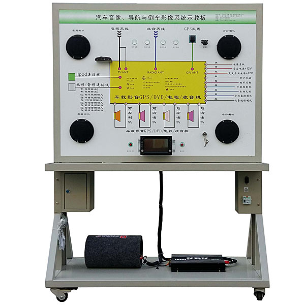 Plataforma de enseñanza y formación del sistema de imágenes de marcha atrás para automóviles DYQCS-28