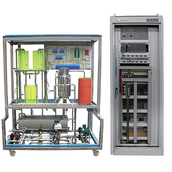 Plataforma experimental integral de control de procesos distribuidos DYGC-68A