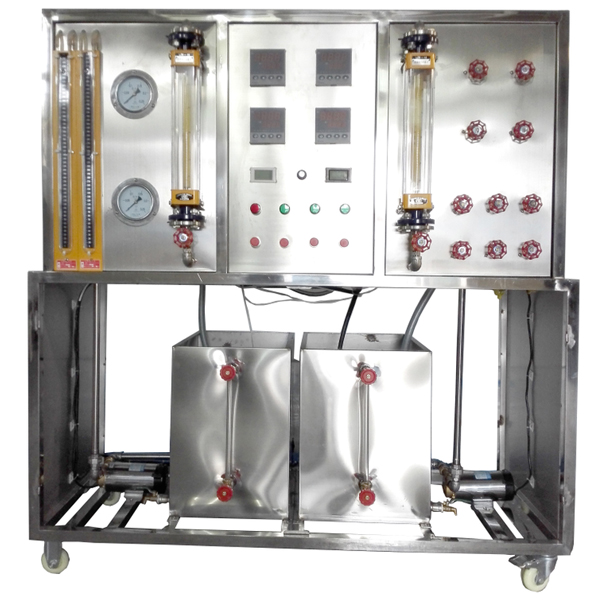 Plataforma de formación integral sobre intercambiador de calor DYHGRG-03