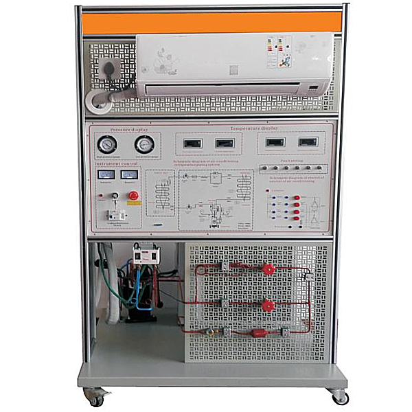 Plataforma experimental de evaluación de aire acondicionado, refrigeración y calefacción DYLR-10