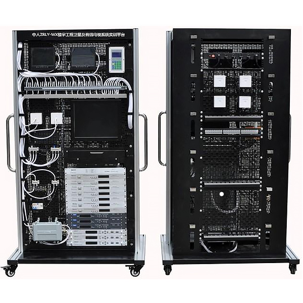 Plataforma de formación sobre sistemas de televisión por cable y satélite en ingeniería de edificios DYLY-WX