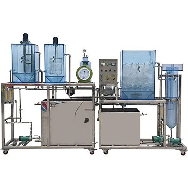 Plataforma experimental de flujo de proceso de planta de suministro de agua DY-145