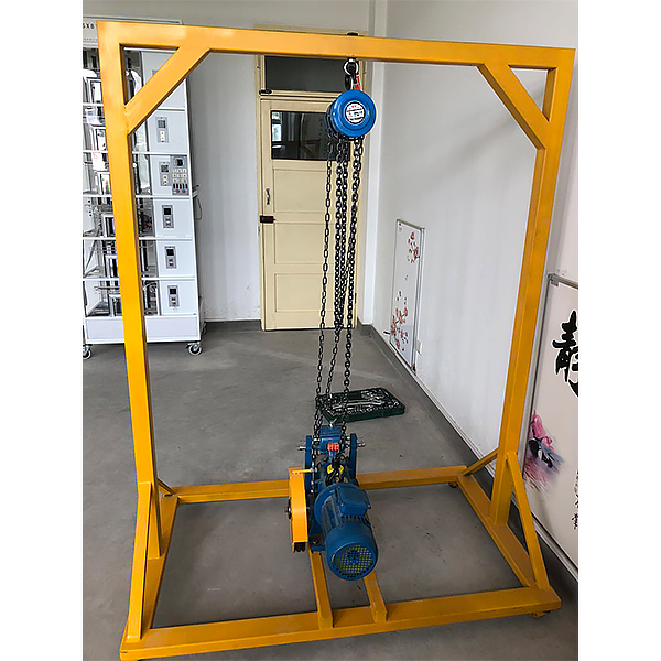 Plataforma de capacitación para la evaluación de instalación y depuración de máquinas de tracción de ascensores DYDT-102C-4