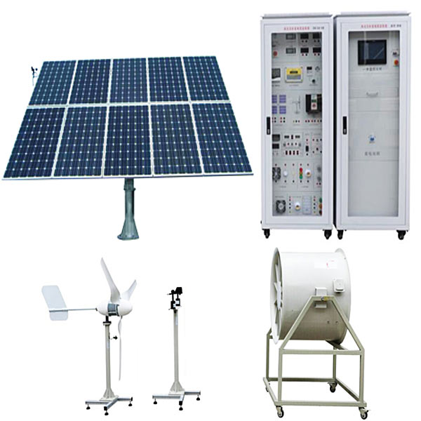 DYXNY-FGH01 Plataforma de capacitación en microrred inteligente para almacenamiento de energía solar y eólica de 20 KW