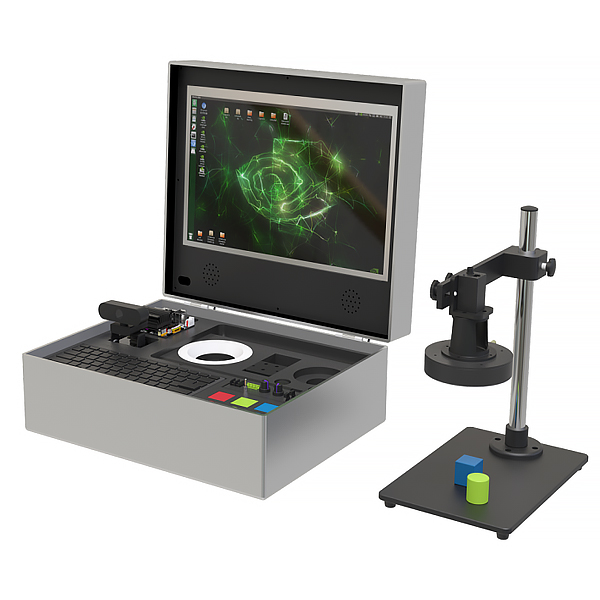 Plataforma de experimentos de enseñanza de visión artificial DYRGZN-10